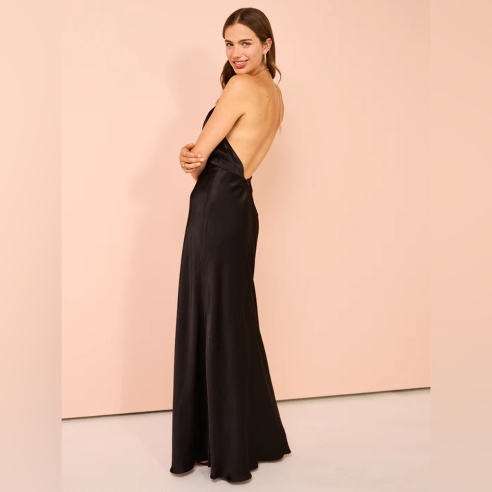 Shona Joy Lydie Chain Halter Dress - Picture 4 of 8